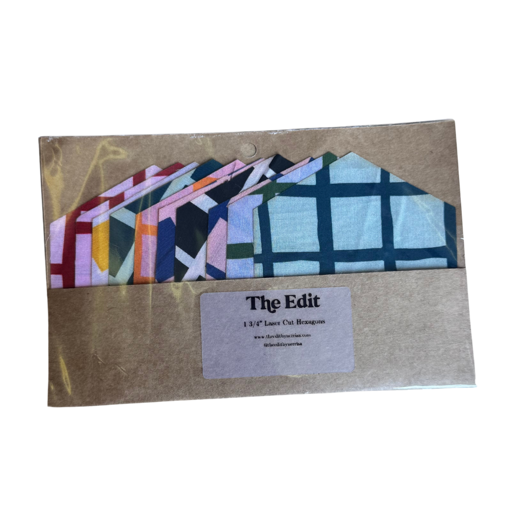 Laser cut quilting shapes