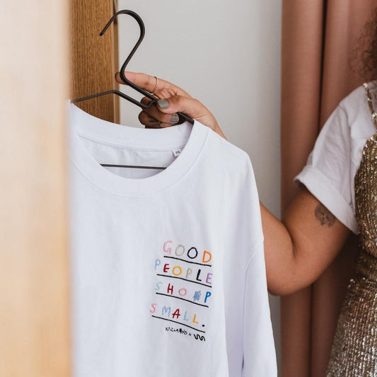 'Good People Shop Small' T-Shirts