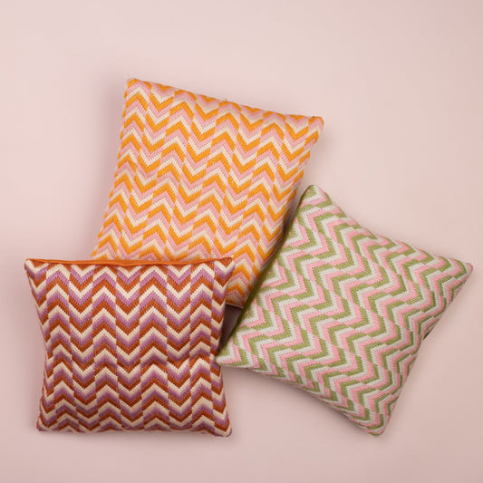 Bargello cushion cover kit